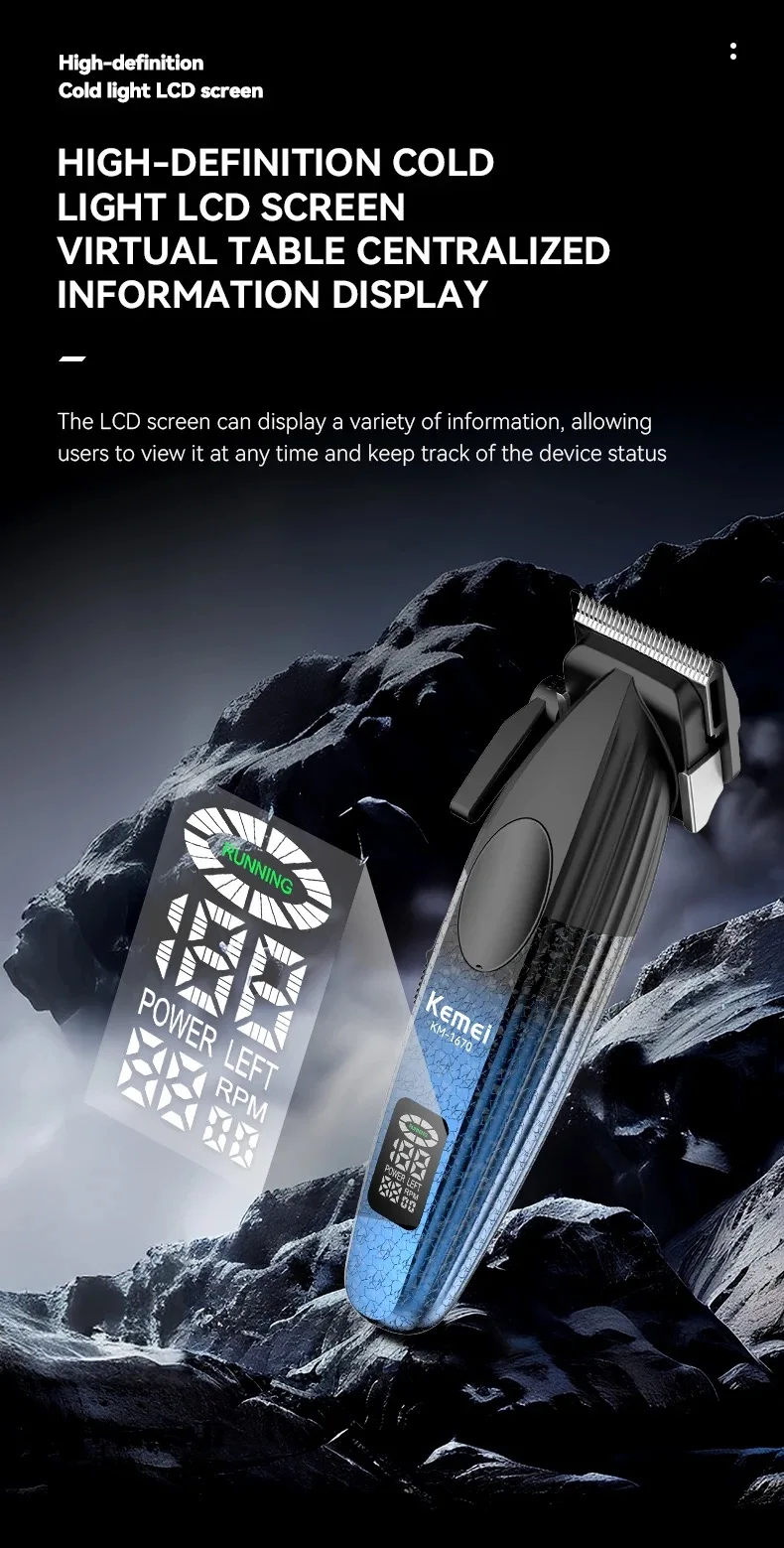 clipper in hand