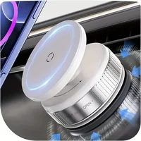 Magnetic Vacuum Car Phone Holder 360° Rotation Suction Cup Navigation Stand Bracket Car Magnetic Holder for iPhone - Image 5