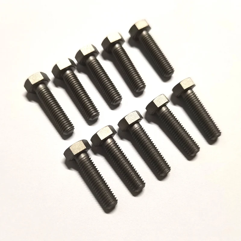 10Pcs M5x20mm GR5 Din933 Titanium Alloy Hex Head Caliper Screw Bolts For  Motorcycle Scooter Modified Parts Car Bicycle Ti6Al4V - AliExpress