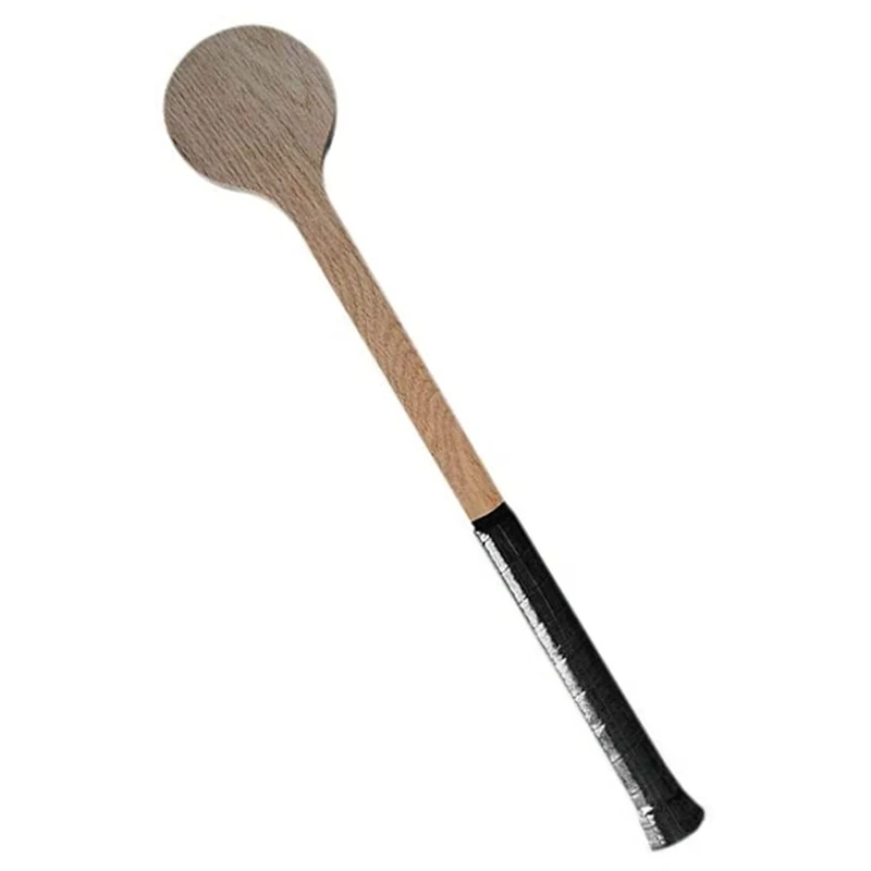 

Wooden Spoon Tennis Racket Tennis Beginner Starter Trainer Training Tool Tennis Practice Wood Bat Racket Long 55Cm