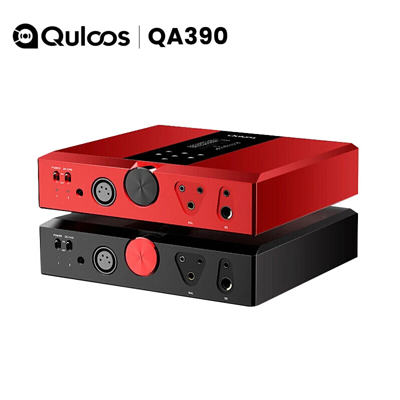 

Quloos QLS QA390 AK4497EQ*2 HiFi Lossless Music Player DAC Decoder Headphone Amplifier