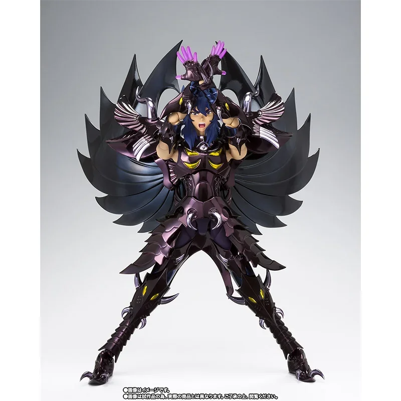 Фото Bandai Оригинальные фигурки героев аниме Saint Cloth Myth EX GARUDA AIACOS из ПВХ, металлическая броня, коллекция игрушек ручной работы для мальчиков №4