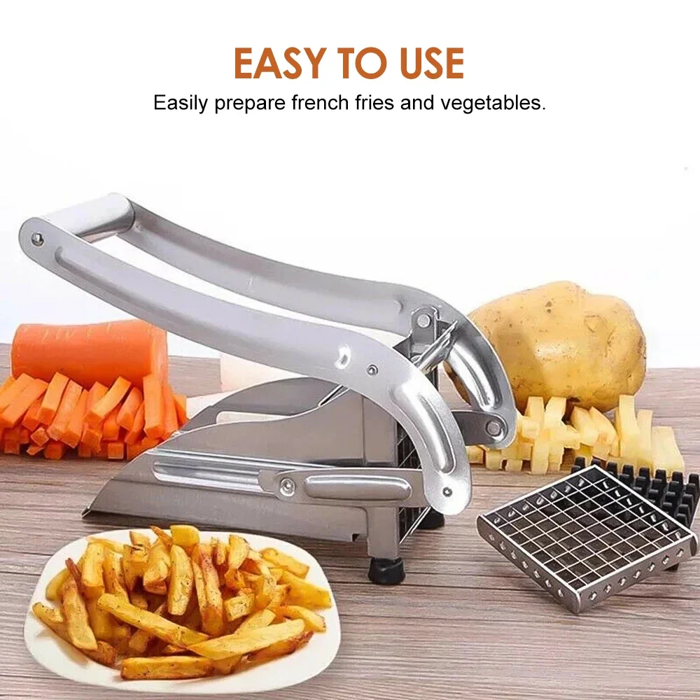 Vegetable Slicer French Fries Cutter Machine Potato Slicer Potato Cutter Kitchen Manual Gadgets