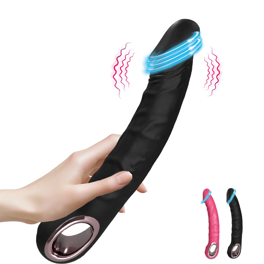 Vibrador potente, consolador realista, pene grande, lesbiana, punto G, estimulador de clítoris vaginal, tapón Anal. 1