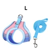 Rabbit Walks Adjustable Bunny Harness and Leash Set Double Buckle with Reflective Strips Rabbit Vest Pets Stuff Suitable 6