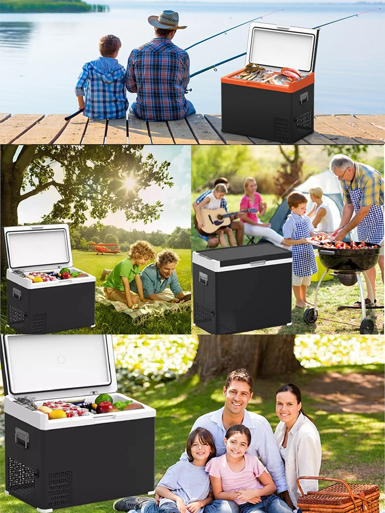 30/4050Liter Auto Car Refrigerator DC12V Compressor Portable Freezer Fridge Quick Refrigeration Travel Outdoor Camping Cooler