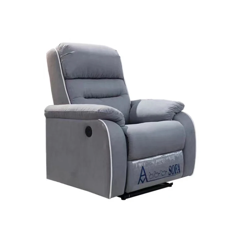 HotSaleCheapRelinerLeatherSofaManualReclinerChairSinglesSofa