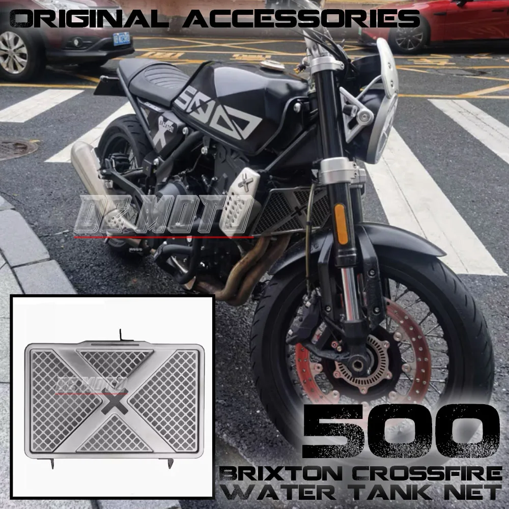 

New For Motorcycle Radiator Guard Grille Protection Grill Cover Protector For Brixton Crossfire 500 / 500X