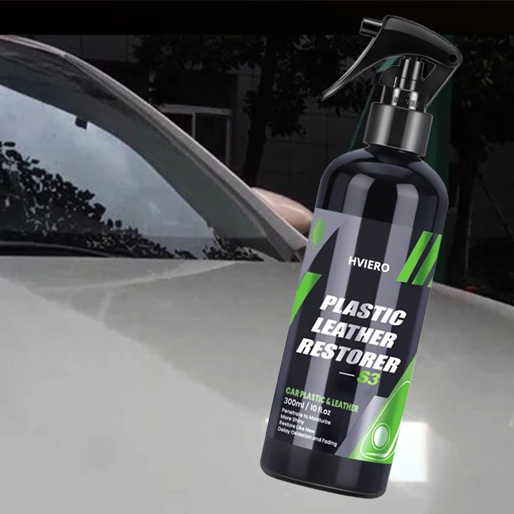 S3 50ml Cars Interior Parts Liquid Leather Plastic Renovator Refreshing Restorer Foam Cleaner Spray for Auto