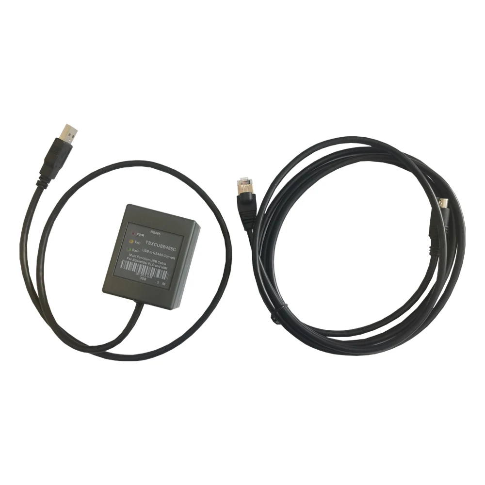 

TSXCUSB485C Programming Cable For Schenider Modicon TSX PLC HMI Multi-function with Switch USB Port TSXCRJMD25 TSXCUSB485