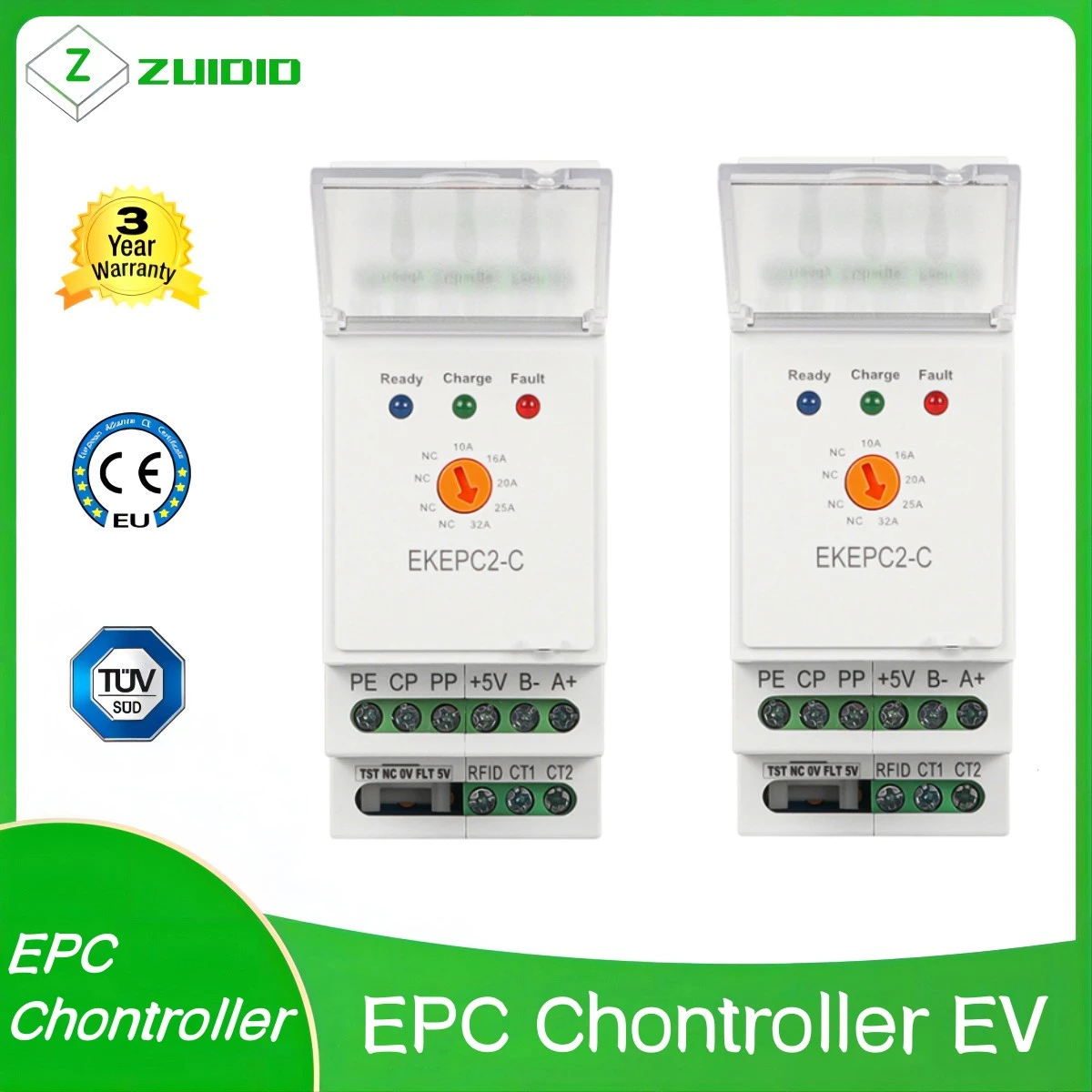 32A EVSE PHEV EPC Controllers Electronic Protocol Controller for 7KW ...