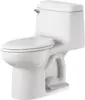 Champion 4 One-Piece Toilet with Toilet Seat Elongated Front Chair Height White 1.6 Gpf 29.75"D X 17.75"W X 29.5"H 4