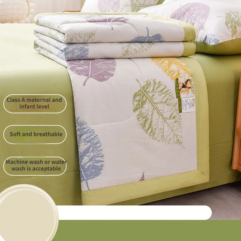 

Летнее воздушное одеяло, тонкое легкое одеяло, Королевский одеяло, дышащее одеяло для дивана, офиса, кровати, путешествий, одеяло