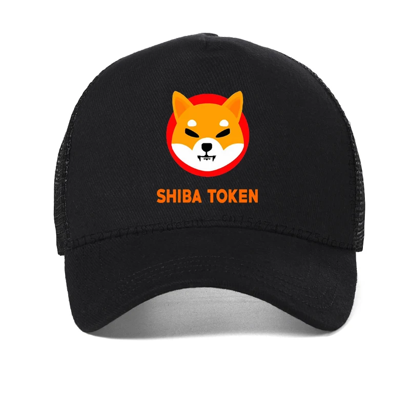 

Men Shib hat $Shib To The Moon Shiba Inu Coin Shiba Token Shiba Crypto Print baseball cap Mesh breathable hats Garros