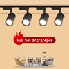 Full Set Led Track Light Spot Light Fixture 12/20/30/40W Track Lighting Rail Spot Led Track Lamp For Living Room Clothing Store 1