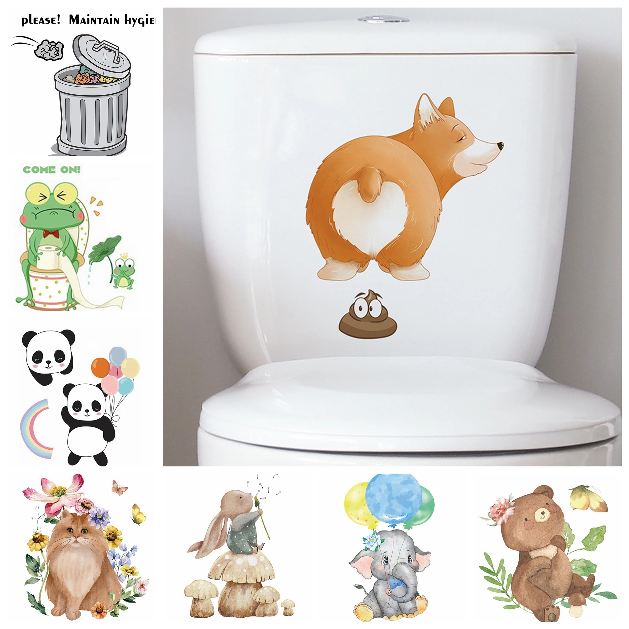 Funny Bathroom Wall Art - Toilet Humor Prints for Kids \u0026 Adults -  paridigitalstore, image size:2000x2000
