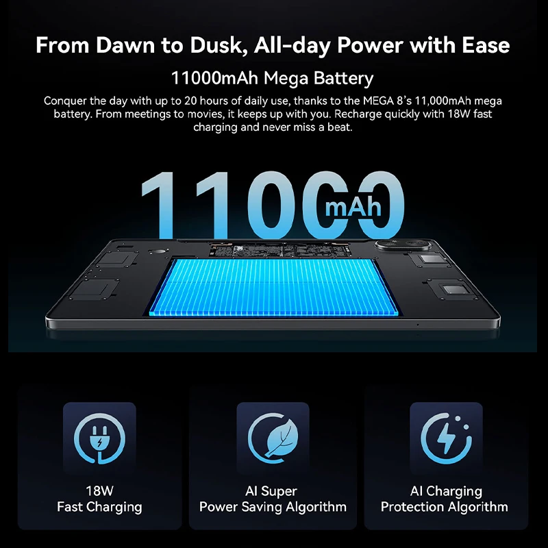 World premiere】Blackview MEGA 8 Tablet 13 inch FHD+ 90Hz