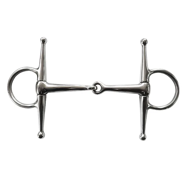 Stainless Steel full cheek Bit Horse Bit Gag eggbutt bit Snaffle Bite 125/127/130/135mm Mouthpiece Training Equestrian Equipment Stainless Steel full cheek Bit Horse Bit Gag eggbutt bit Snaffle Bite 125/127/130/135mm Mouthpiece Training Equestrian Equipment
