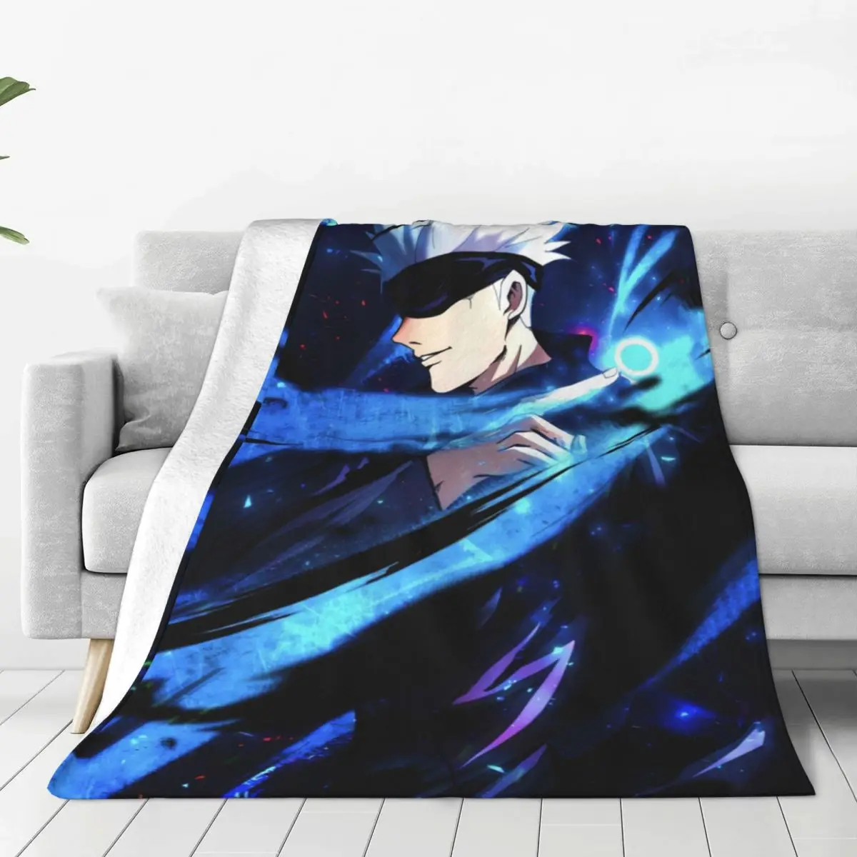 

Fun Anime Flannel Blankets Quality Super Warm Japan Comic Throw Blanket Winter Picnic Couch Bed Cute Bedspread