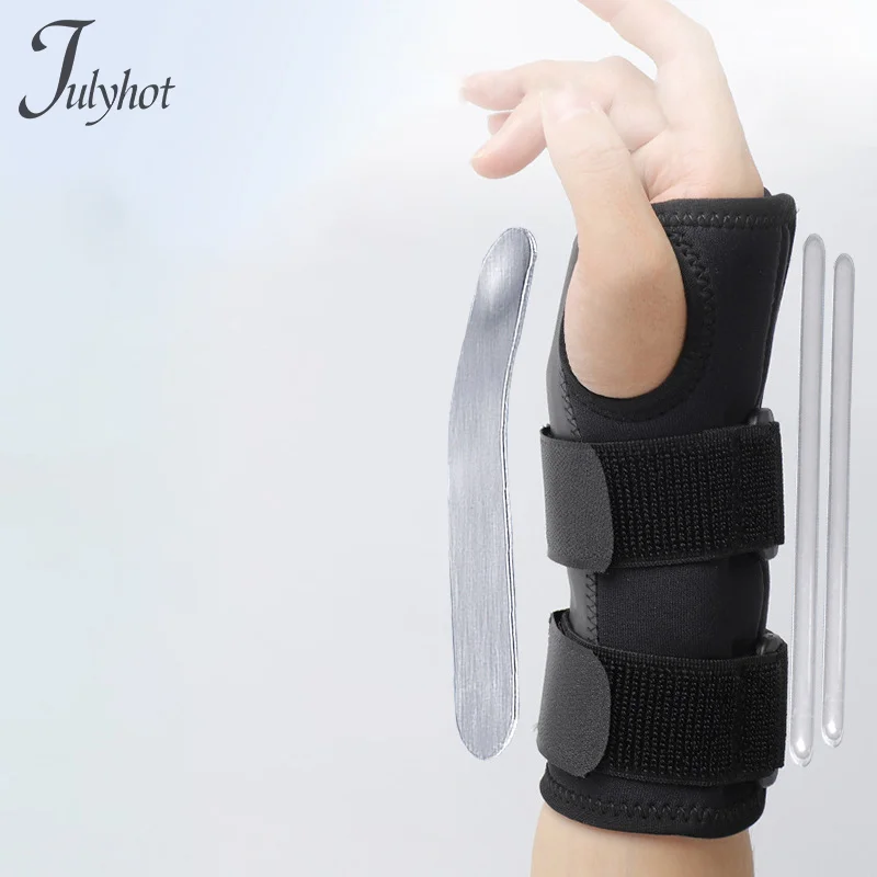 

1PC Carpal Tunnel Wrist Support Pads Brace Splints Sprain Forearm Splint Strap Protector Fracture Immobilizer for Arthritis