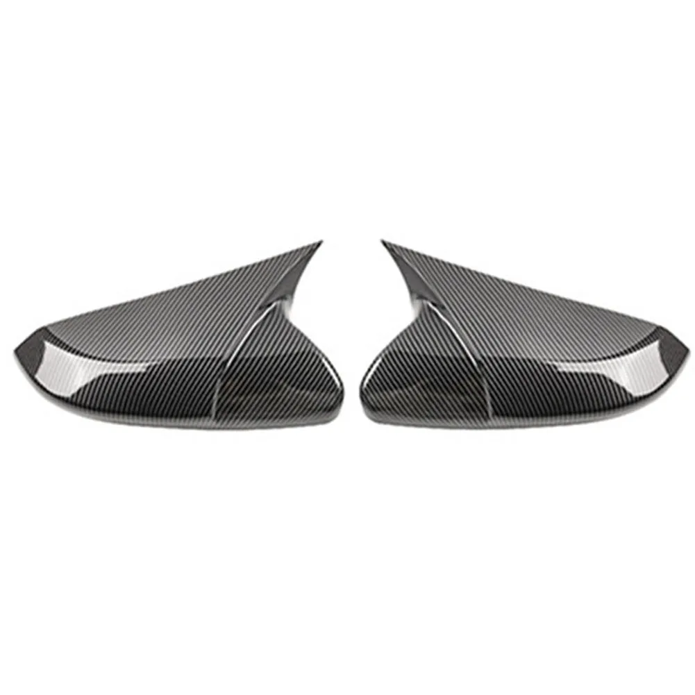 

1Pair Car Rearview Mirror Cover Glossy Black Rearview Side Mirror Cover Trim For Accord 2018-2020 Replacement Parts For Honda