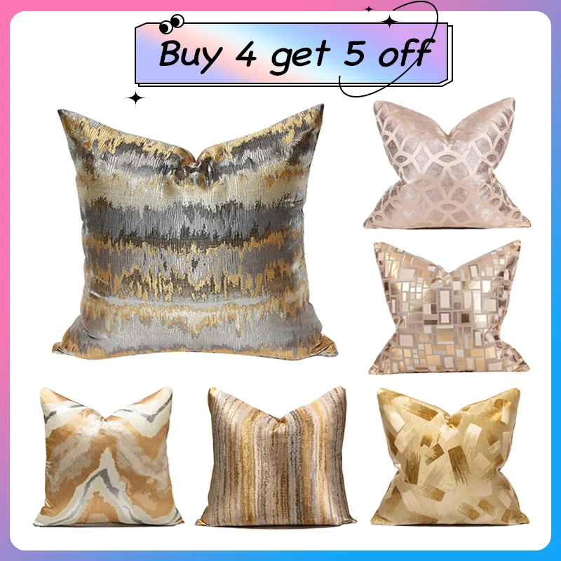 Роскошный золотой чехол для диванной