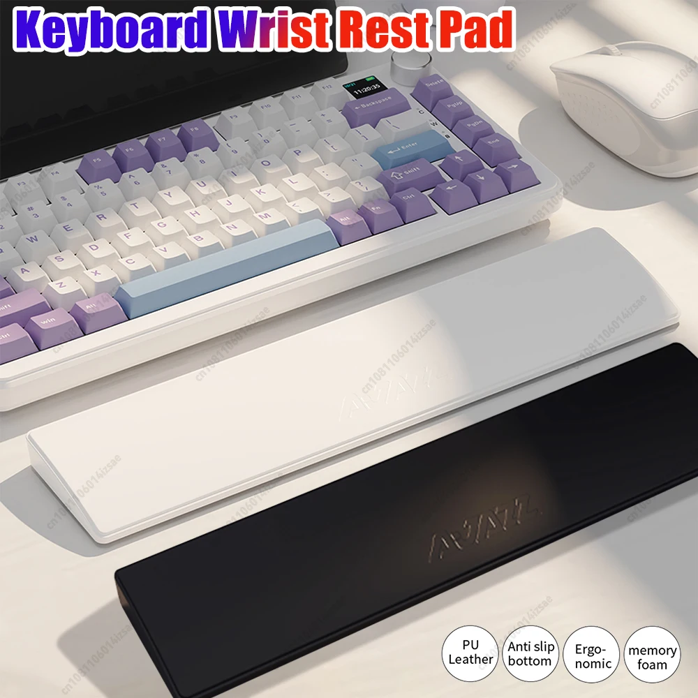 Soft Memory Foam Nonslip Mouse Pad Wrist Support Comfortable Keyboard thumbnail 3