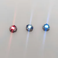 Dia 9.6mm Miniature Super Brightness Magnetic Control Lamp Wireless Led Lights Diy Robot Figures Scene Materials Diorama Kits 1