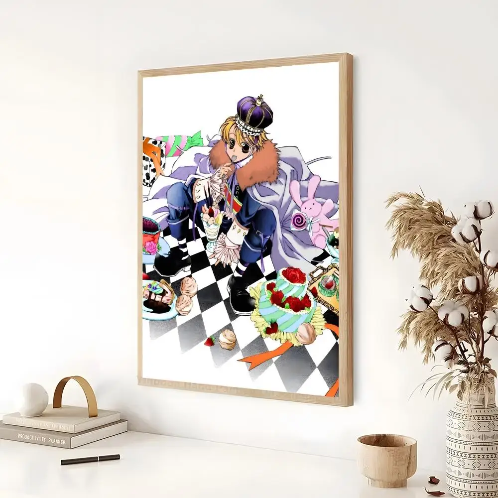 Anime Ouran High School Host Club Poster Schlafzimmer Wohnzimmer Studie & darüber hinaus selbstklebende Dekoration + perfektes Geschenk – Detail 11