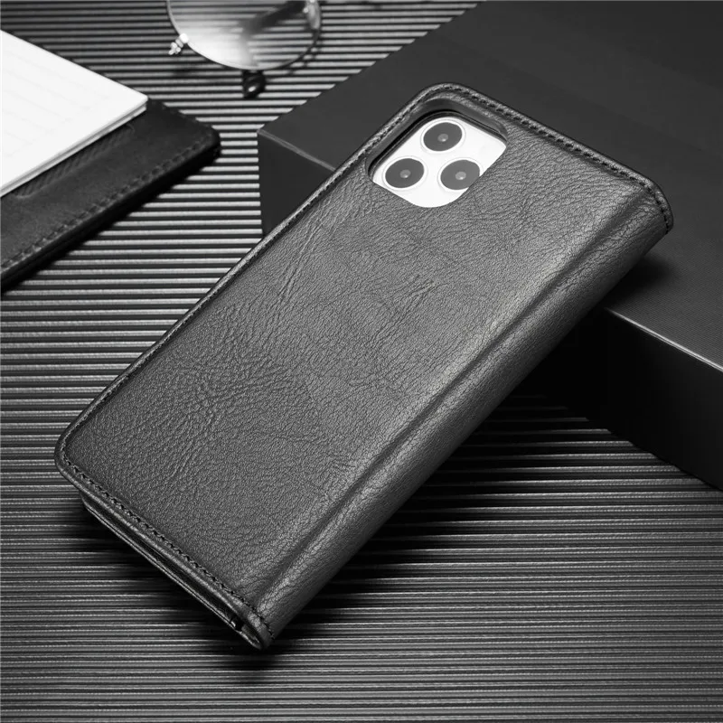 Leather Phone Case For iPhone 15 14 13 11 Pro Max Card Holder Wallet Cover