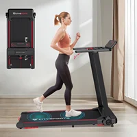 CITYSPORTS PRO Treadmill, Folding Treadmill with 8% Incline, Fitness Equipment, APP & Bluetooth Speaker, 1-12km/h, 120kg