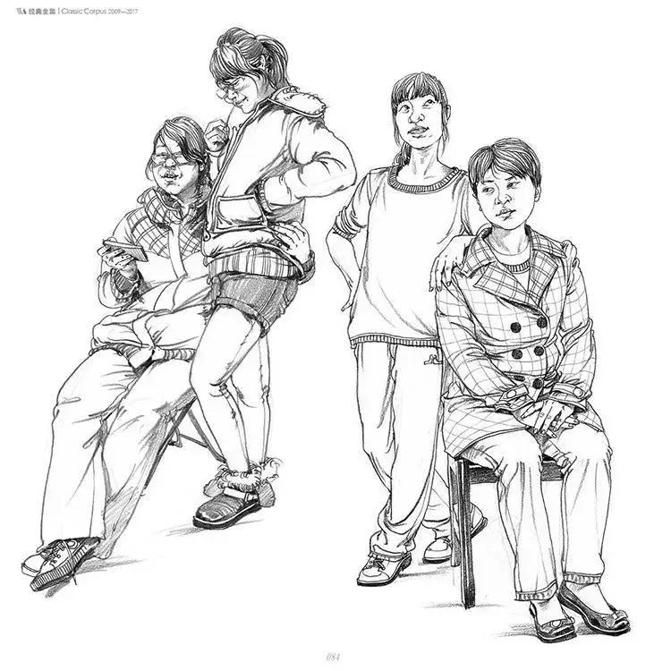 Zero Esboço Básico Linha Tutorial Desenhar Copiar Livro Personagem Prática Desenho Manuscrito Pintura 17 Zero esboço básico linha tutorial desenhar copiar