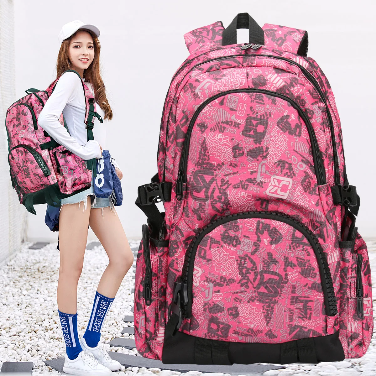 Travel Laptop Backpack Women, 15.6 Inch Anti Theft Laptop Backpack