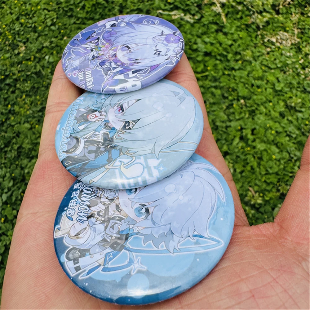 Honkai: Star Rail Cosplay Costume Accessories - Tin Plated Pin Badge & Pendant Prop