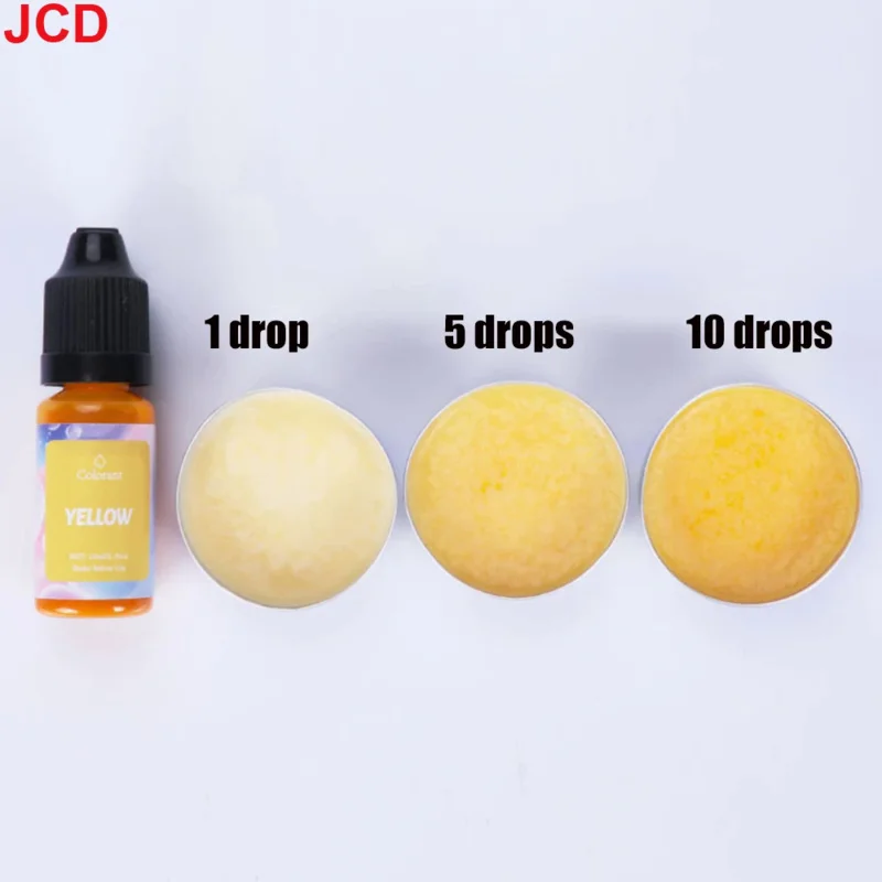 24Color Concentrated Liquid Candle Dye Aromatherapy Candle Color Essence Soy Wax Dye DIY Making Supplies Safe and Natural candle dye
