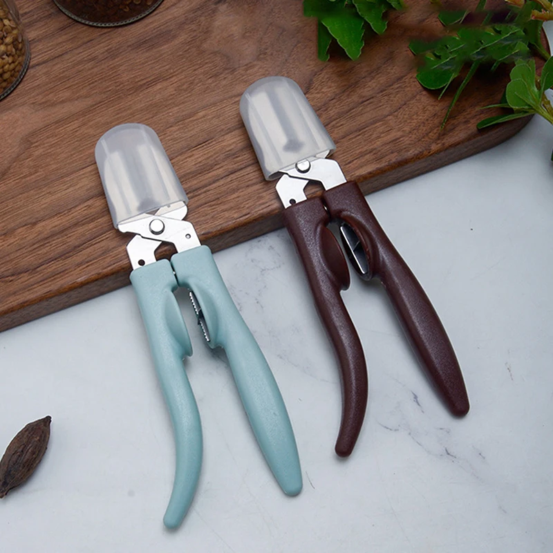 

1PC Chestnut Shell Opener Chestnut Scissors Peeler Stainless Steel Cross Household Nut Holder Walnut Holder Divine Tool