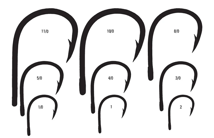 Original Mustad Angelhaken Tiefseefischen 10827 Jighaken Jigbaits 4 x starke Stacheldraht-Eisenbrett-Thunfischhaken aus Kohlenstoffstahl – Detail 3