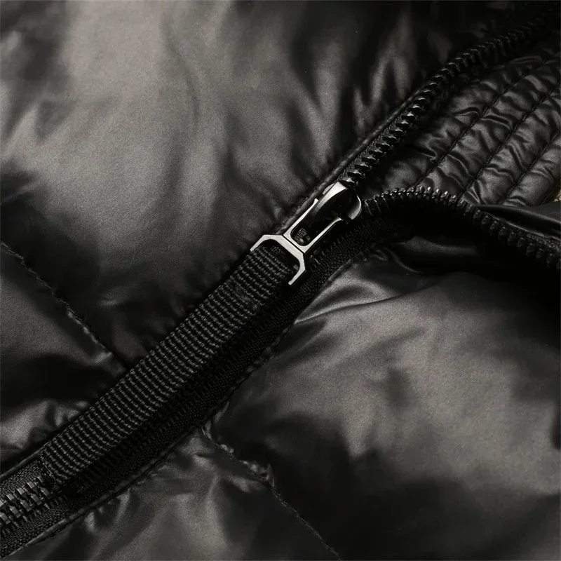 New Hooded Black Gold High-end Puffer Jacket Winter Fashion Jackets Coats Men Clothing Doudoune Homme Ropa Hombre Chaquetas