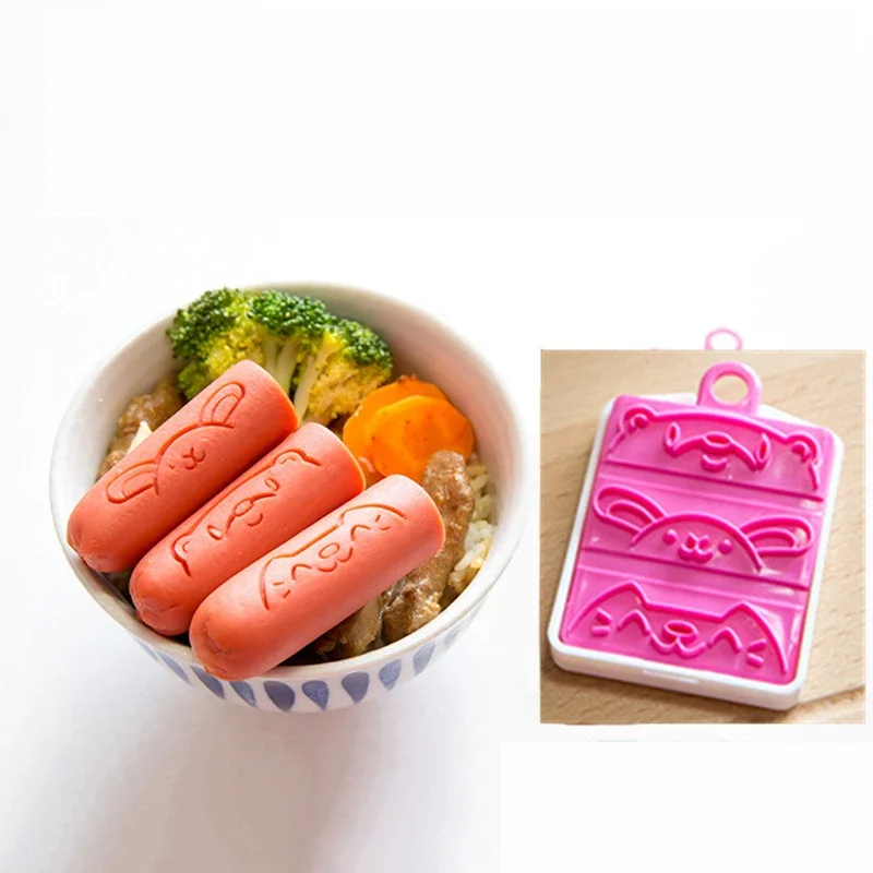 1PCS Sausage Hot Dog Cutter Flower Crab Octopus Ham Sausage Cutter Barbecue Hot Dogs Kitchen Cutting Mold Mould DIY Lunch