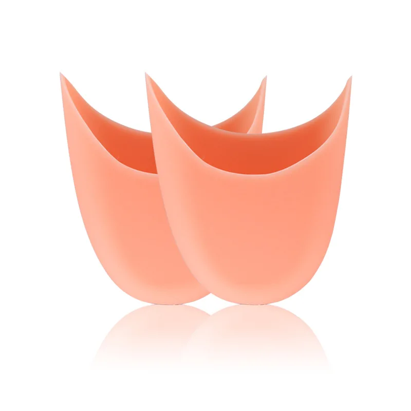 1 çift yeni stil ayak koruyucusu silikon jel Pointe ayakkabı burnu Toes için kapak yumuşak pedleri koruyucular için bale ayakkabıları ayak bakımı araçları