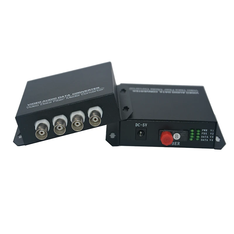 analog BNC video to fiber optic converter price Transmitter receiver for CCTV sy