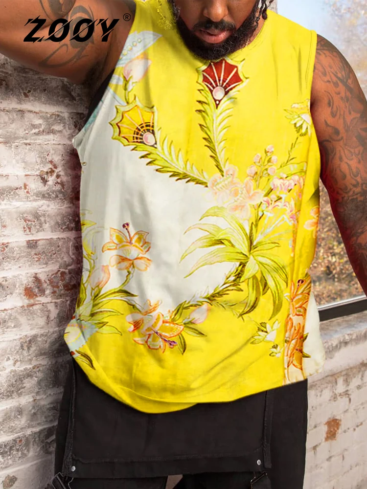 

Женский элегантный цветочный жилет ZOOY