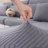 1 PC Sofa Seat Cover elastic jacquard Slipcover for Living Room easy to clean Couch Cover a pattern of stripes 5