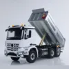 Toys 1/14 6x6 RTR Metal Chassis Hydraulic RC Dumper Truck Sound Light DIY Cabin TOUCAN Radio Control Car Model Vehicle for Boys 2