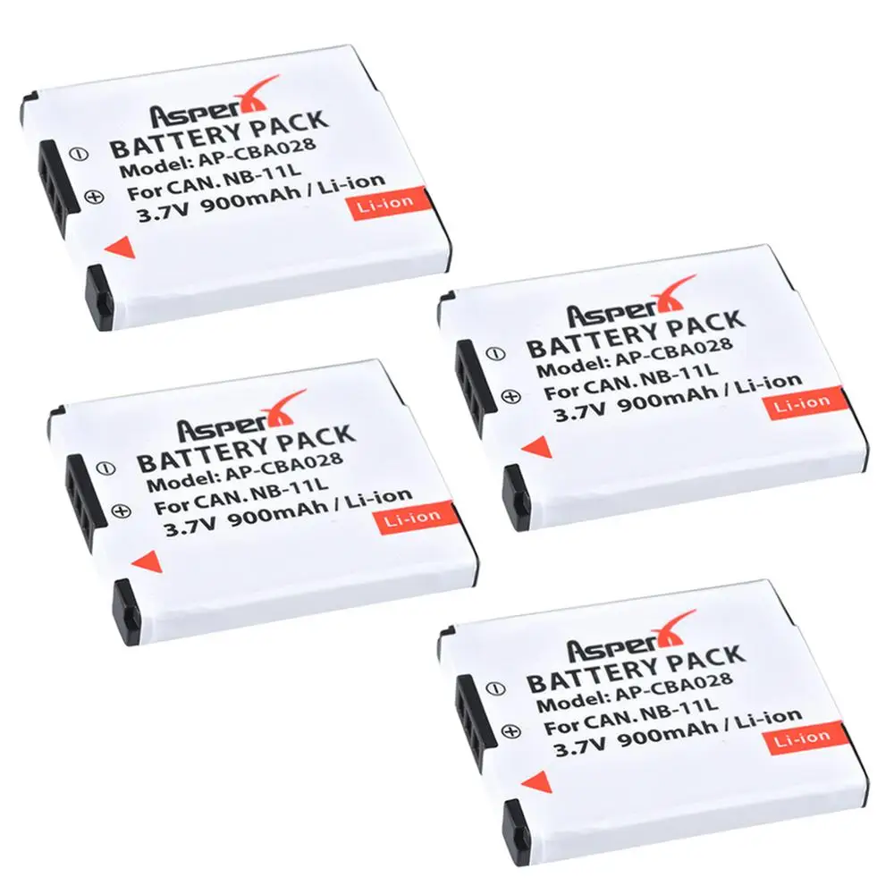 900Mah Nb-11L Batteria Nb 11L 11Lh Nb-11Lh Nb11Lh Li-Ion Bateria Per Canon Powershot A2400 A2500 A2600 A3400 A3500 A4000 Is