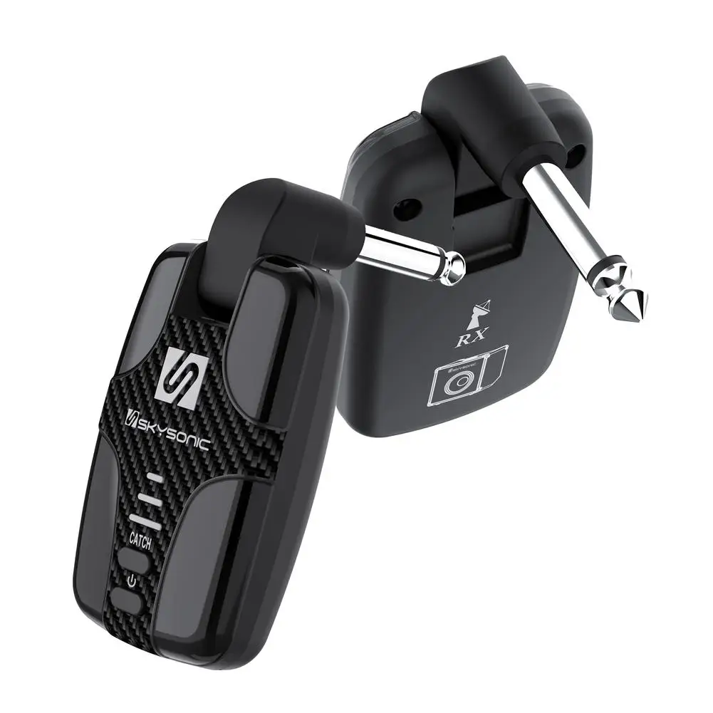 

Skysonic Sw-03 Acoustic Guitar Wireless System Pickup Transmitter Receiver Electric For Bass Guitar Parts Sound Pickup