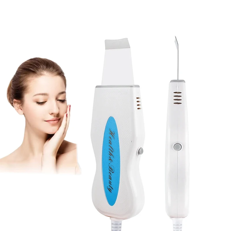 Blackhead Remover Ultrasonic Skin Scrubber Remove Grains And Pimples Peeling Deep Face Cleaning Tool Beauty Ultra Sonic Cleaner