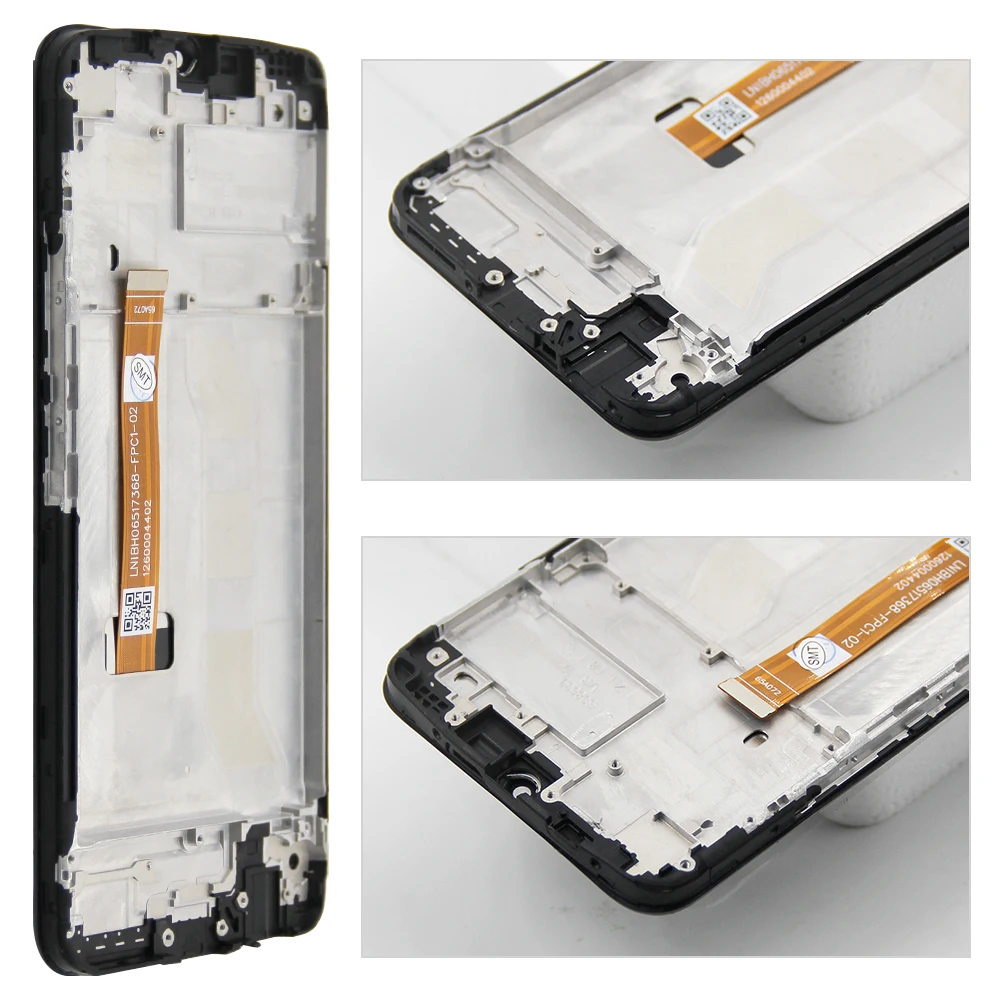 LCD 디스플레이 디지털 터치 스크린 교체, 프레임 포함, Oppo Realme C12 C15 RMX2189 RMX2180, C11 2020 RMX2185