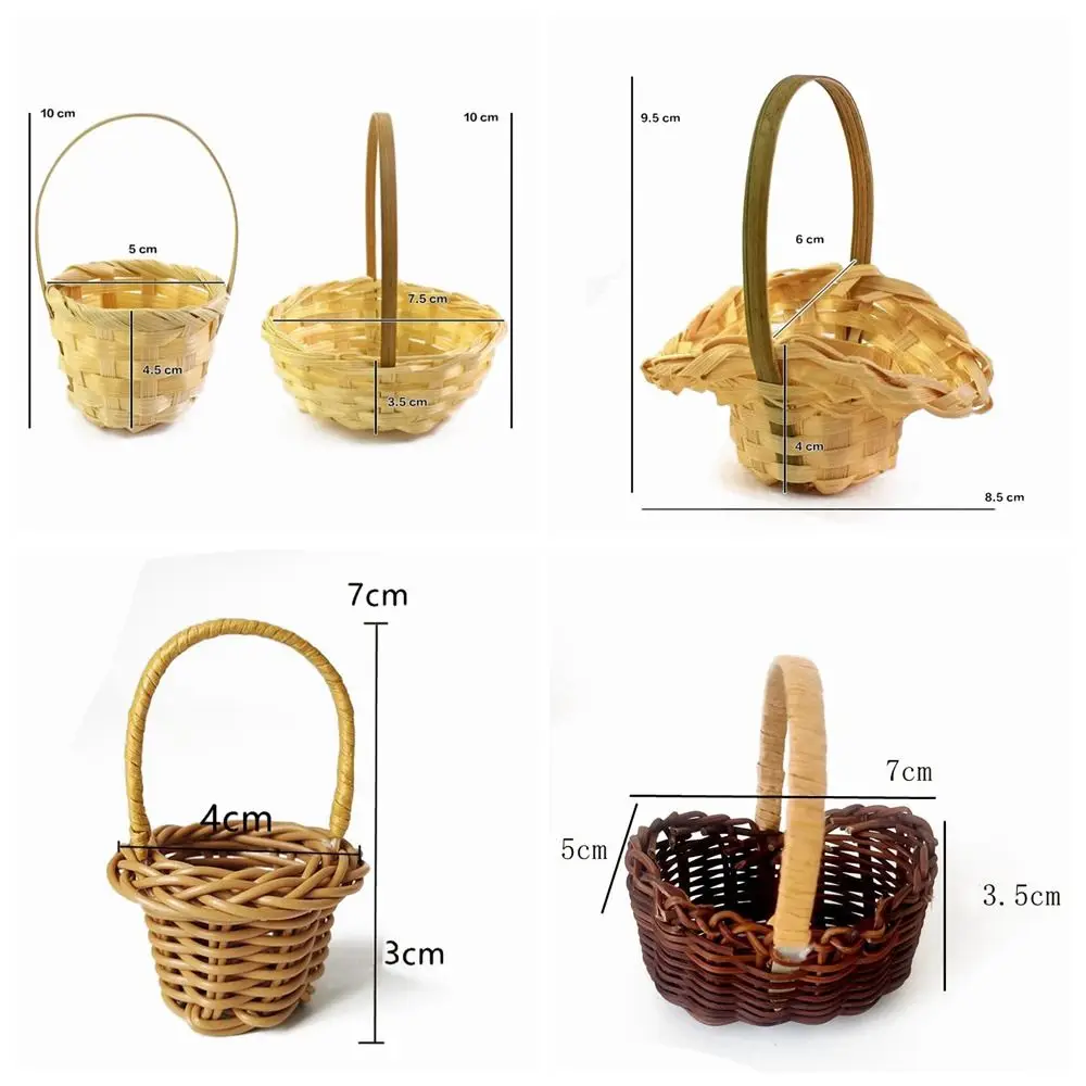 LOT DE 4 petits paniers miniatures variés EUR 6,00 - FR