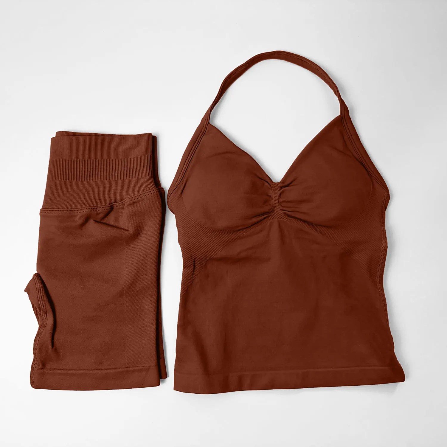 Ensemble Yoga 2 Pièces Short Femme